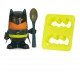 Set huevera+cortador de pan batman
