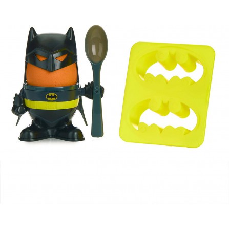 Set huevera+cortador de pan batman