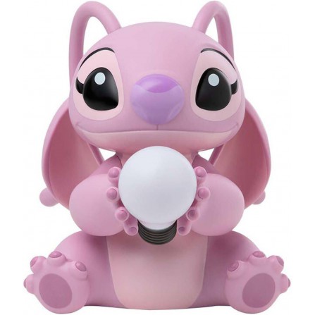 Lampara angel con bombilla lilo&stitch