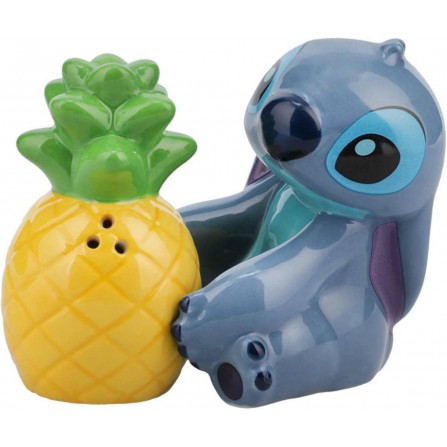 Salero y pimentero stitch piña