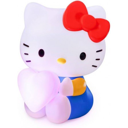 Lampara hello kitty 3d con corazon