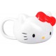 Taza hello kitty 3d