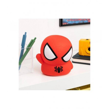 Lampara de silicona sipderman