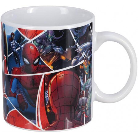 Taza xl spiderman pagina de comic