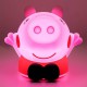 Lampara silicona 3d peppa pig