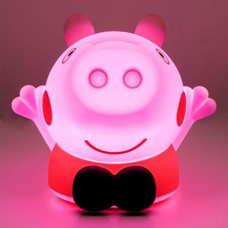 Lampara silicona 3d peppa pig