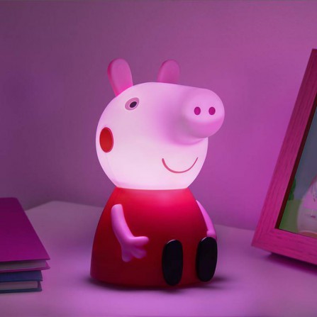 Lampara con sonido peppa pig
