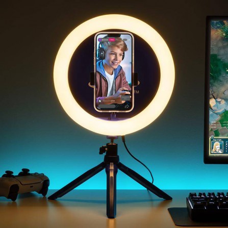 Aro de luz con tripode playstation