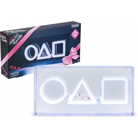 Lampara led neon juego del calamar