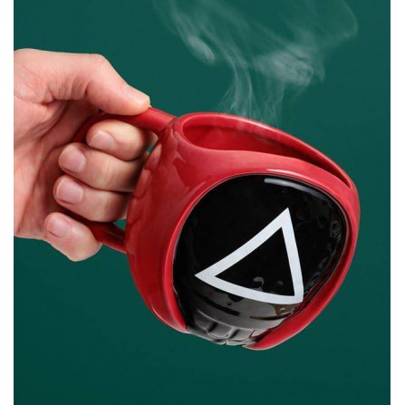 Taza 3d guardia juego del calamar