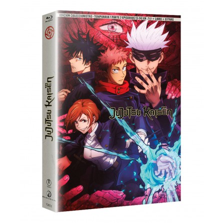 JUJUTSU KAISEN Temp.1 parte 2 episodios 13 a 24 (coleccionista) BD - BD