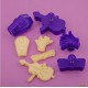 Cortador de galletas set de 4