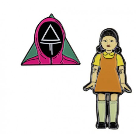 Set de pins de 2 young-Hee & soldado