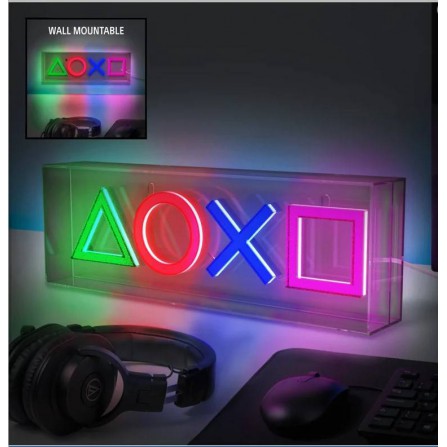 Lampara led neon playstation