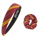 Diadema scrunchy gryffindor set 2-clasic