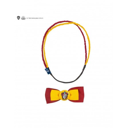 Diadema clip doble gryffindor set2-moder