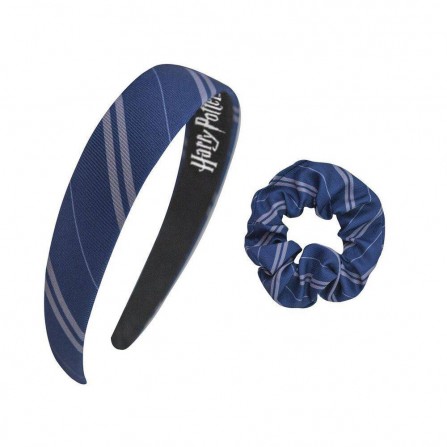 Diadema scrunchy ravenclaw set 2-clasico