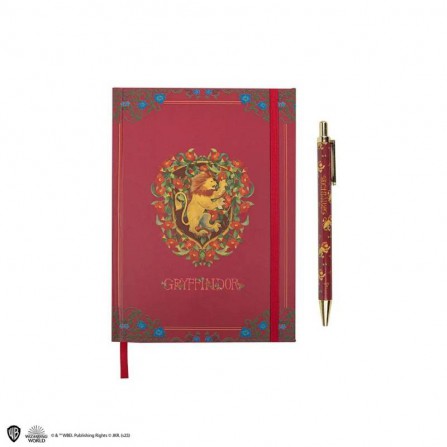 Cuaderno deluxe mundo magico gryffindor