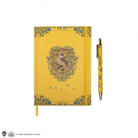 Cuaderno deluxe mundo magico hufflepuff