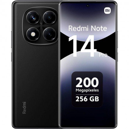 Smartphone Xiaomi Redmi Note 14 Pro 8+256GB Negro