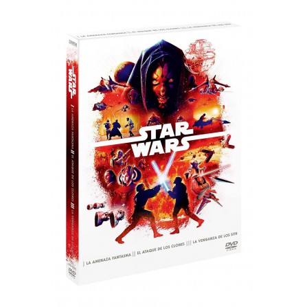 Star Wars - Episodios 1-3 (3 discos) - DVD
