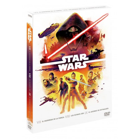 Star Wars - Episodios 7-9 (3 discos) - DVD