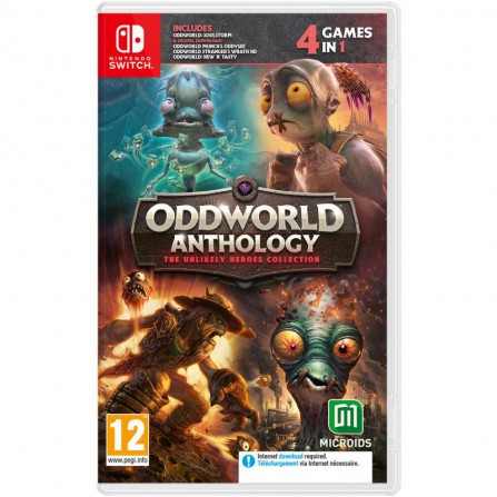 Oddworld anthology: unlikely h. col. - SWI