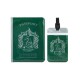 Set etiqueta+funda pasaporte slytherin