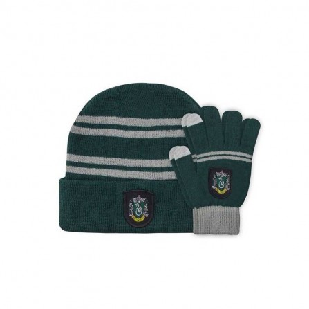 Set guantes para ninos h.p. slytherin