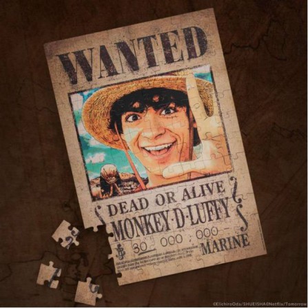 Puzzle magnetico wanted luffy tamaño a4 - JMesa