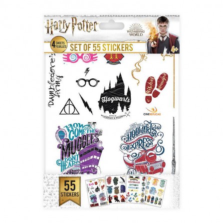 Juego de pegatinas Harry Potter variado