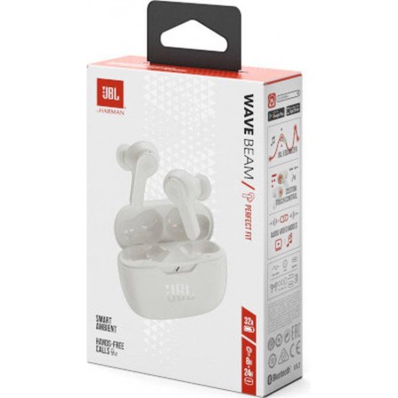 Auricular JBL Wave Beam Blanco