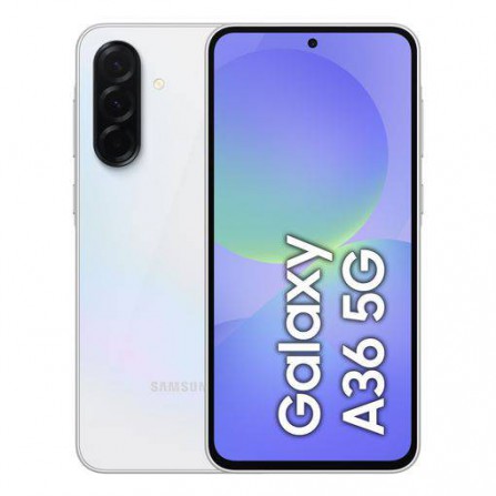 Smartphone Samsumg Galaxy A36 8+256GB 6,7" 5G Blanco