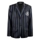 Blazer academia Nevermore negra mediana