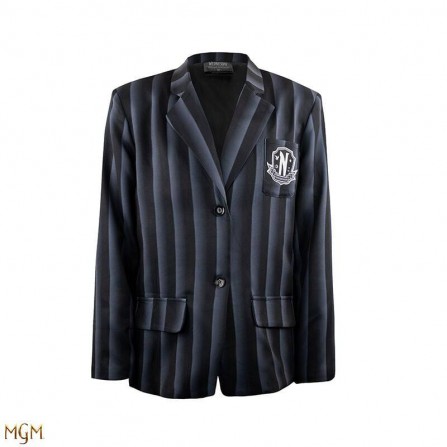 Blazer academia Nevermore negra grande