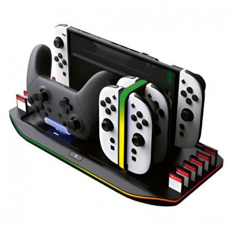 Estacion carga(consola+4 joy-con+ mando - SW2