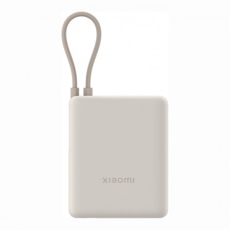 Powerbank Xiaomi 10000mAh 33W Beige + Cable Integrado