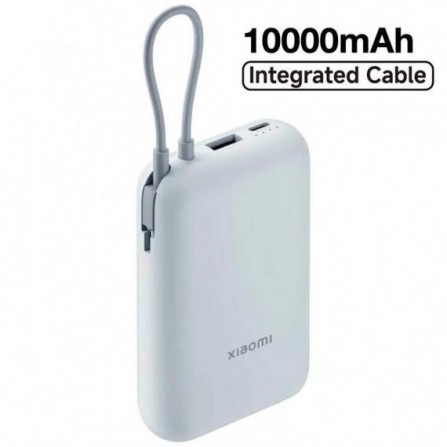 Powerbank Xiaomi 10000mAh Azul Claro + Cable Integrado