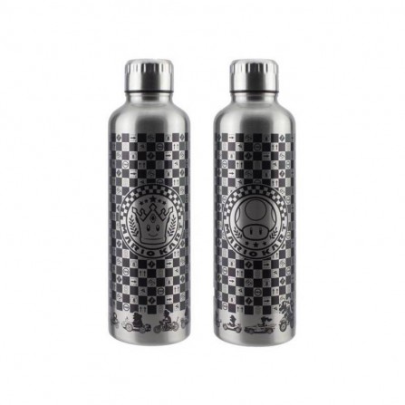 Mario Kart botella metal