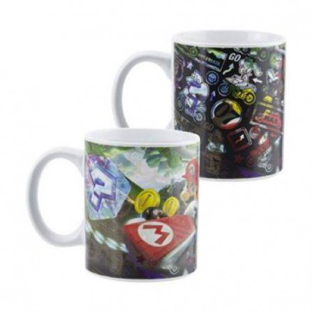 Mario Kart heat change mug
