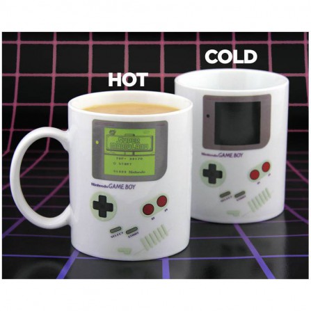 Game boy heat change mug