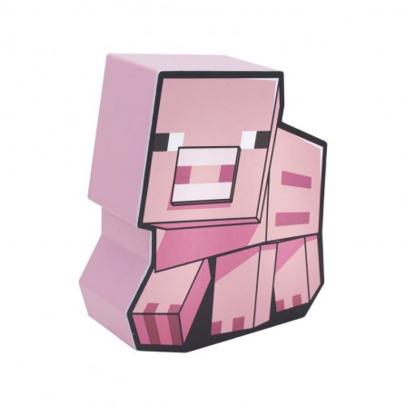 Lampara pig box Minecraft