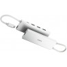 Hub Xiaomi tipo C 5 en 1 USB C + 3 USB + HDMI