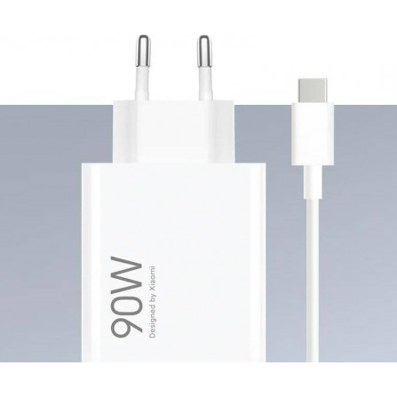 Cargador Xiaomi tipo A 90W + Cable tipo C
