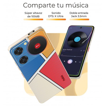 Smartphone ZTE Nubia Music 4+128GB - Reacondicionado