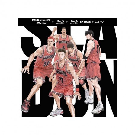 The first slam dunk.  Ed Digipack. 4K+ BD + BD EXTRAS