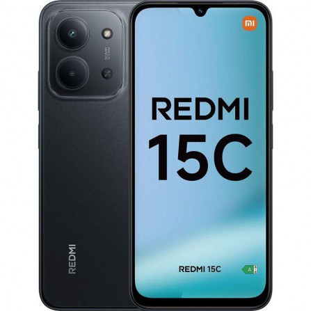 Smartphone Xiaomi Redmi 15C 4+256GB 4G NFC Negro