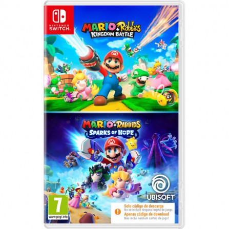 Mario & rabbids double pack (cib) - SWI
