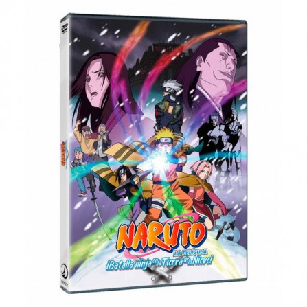 Naruto 1:batalla ninja tierra nieve - DVD