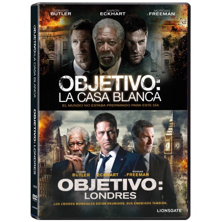Objetivo La Casa Blanca+objetivo Londres  - DVD